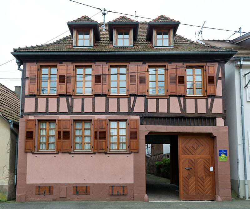 Au Gre Des Chateaux Goxwiller Exterior foto